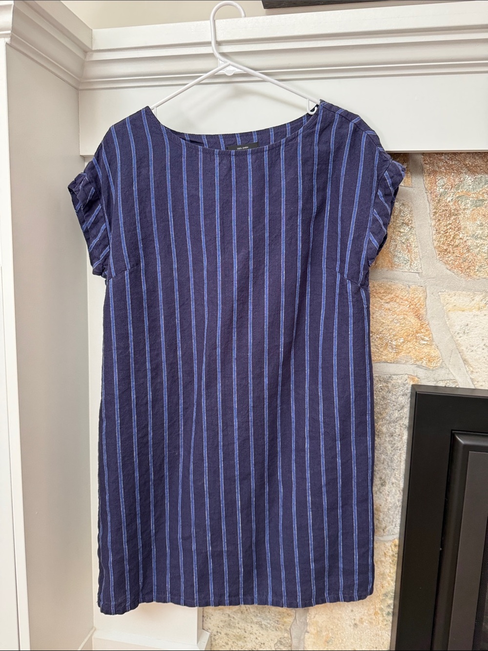 100% linen dress